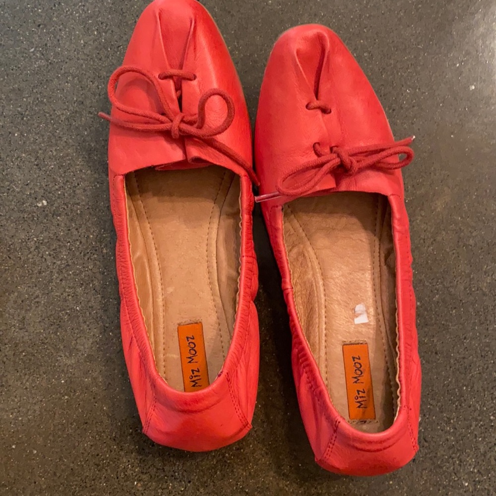Miz Mooz Beatrix ballet flats. NWOT. Coral pink